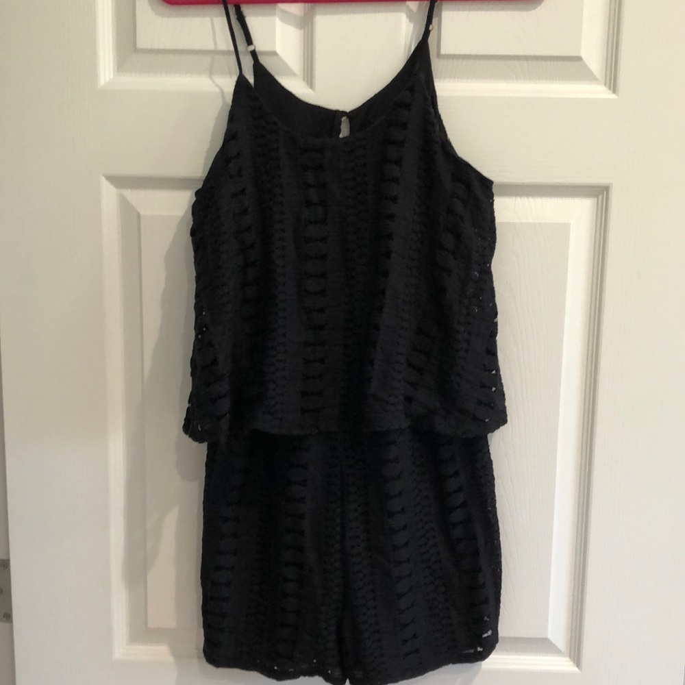 Mossimo black romper